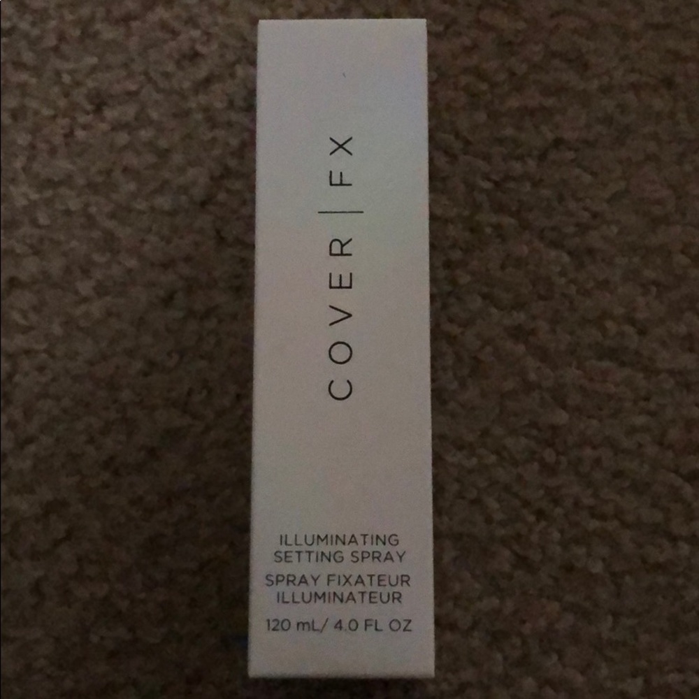 CoverFX brand new Illuminating Setting Spray